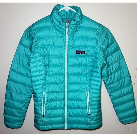 Patagonia Jackets & Blazers - Patagonia Womens XXS Down Jacket Teal Insulated Lightweight